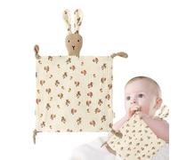 Streysisl Soothing Towel | Soft Breathable Soothing Towel Appeasing Toy - Breathable Lovely Bunny Stuffed Animals Sensory Toy