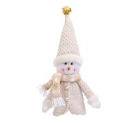 Streysisl Wine Topper Christmas Doll Design, Beer Bottle Bag, Cute Reusable Bag, Christmas Table Decor for Holiday Party Dining