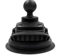 Strg Suction Cup Mount with 1'' Ball, Ball Mount with Suction Cup Base Compatible with RAM Mount and All 1 Inch/B Size/ 25mm Ball Double Socket Arms