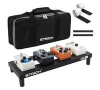 STRICH Guitar Pedal Board Aluminum Alloy 0.83lb Super Light Effect Pedalboard 15'' x 5.7'' with Carry Bag, MINI 15