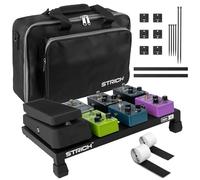 STRICH Guitar Pedal Board Aluminum Alloy 1.2lb Super Light Effect Pedalboard 15'' x 8.66'' with Carry Bag, MINI+ 15