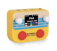 STRICH Pipe Tones Pocket Multi Effects Guitar Pedal for Guitar & Bass, 10 Effect Modules, 125 Effects, 40s Looper, 100 Drum Patterns, USB Audio Interface, Wireless Control, Orange