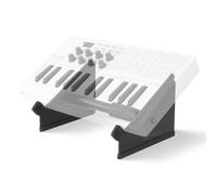 STRICH SDS-10 Desktop Stand, Adjustable 6.6-10.6"(16.8-26.9cm) Heavy-Duty Iron Stand for Sampler, Synth, MIDI Controller, Drum Machine | Non-Slip for Home Studio, Live Performace