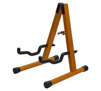 STRICH Wood Guitar Stand, A-Style Folding Acoustic Floor Guitar Stand, Portable Solid Wood Electric Guitars Holder (Color Mahogany)