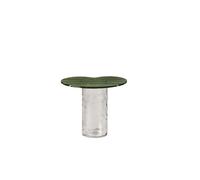 Striche Side Table Mint Green/ Transparent