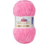 Strickfein Himalaya Dolphin Baby Wool Yarn, Cotton Knitting Wool for Knitting, Crochet (80309 Pink)