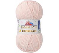 Strickfein Himalaya Dolphin Baby Wool Yarn, Cotton Knitting Wool for Knitting, Crochet (80353 Pastel Salmon)