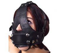 Strict Leather Bishop Head Harness with Removable Gag