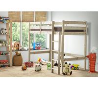Strictly Beds And Bunks Tango Heavy Duty Pine High Sleeper Bunk Bed, 2Ft 6 Single