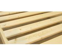 STRICTLY BEDS&BUNKS Heavy Duty Pine Bed Slats - Pack of 12 Replacement Solid Pine Wooden Bed Slats - 3FT Single - 89.5CM