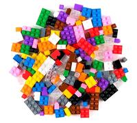 Strictly Briks Premium 12 Color 156 Piece Loose Building Brik Set - Compatible with LEGO Blocks, Compatible with LEGO Base Plates