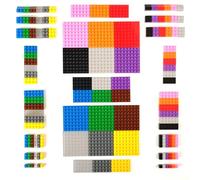 Strictly Briks Toy Building Block, 12 Vibrant Colors, 1008 Pieces, Classic Bricks Building Starter Kit for Kids, Compatible with LEGO Blocks, Compatible with LEGO Base Plates