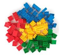 Strictly Briks Toy Large Building Blocks For Kids and Toddlers, Big Bricks Set For Ages 3 and Up, 100% Compatible with All Major Brands, Blue, Green Red and Yellow, 84 Pieces