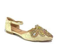 Strictly Destiny Womens Dress Shoes Trainers, Size 6 In Beige