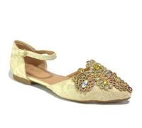 Strictly Destiny Womens Girls Shoes Trainers, Size 2 In Beige