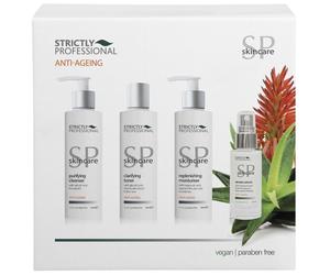 Strictly Professional ANTI AGEING Face Kit Glycolic Salicylic & Hyaluronic Acid