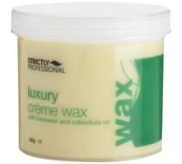 Strictly Professional Luxury Crème Wax with Beeswax & Calendula Oil 425g - Gentle Strip Wax for Sensitive Skin - Smooth Hair Removal for Legs, Arms & Body - Salon Quality