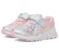 Stride Rite Baby Girl's Sr Lighted Glimmer 2.0 Sneaker, Multicoloured Sea Waves Ocean Tides, 9 Little Kid