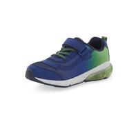 Stride Rite Boy's M2p Surge Bounce Sneaker, Navy/Green, 7 Wide Little Kid