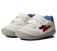 Stride Rite Boy's SM Kennedy Athletic Sneaker, White Multi, 5.5 Toddler