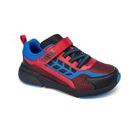 Stride Rite Unisex Kid's Sr Equilibrium Adapt Sneaker, Black Red, 1 X-Wide Little