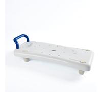 StrideOn Bath Board/Shower Board with Handle - Non-Slip Bathtub Seat for the Injured, Elderly and or Disabled, Adjustable Transfer Board for Safe Bathing and Showering - Max 190kg