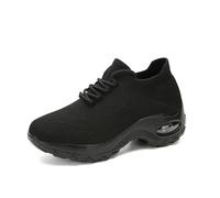 StridePure EasyWalk Pro - Ergonomic Pain Relief Shoes (Black,8)