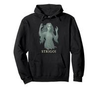 Strigoi Female Night Spirits of Romanian Folklore Gothic Pullover Hoodie