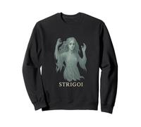 Strigoi Female Night Spirits of Romanian Folklore Gothic Sweatshirt