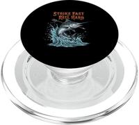 Strike Fast Reel Hard Bowfishing Game Fish PopSockets PopGrip for MagSafe