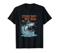 Strike Fast Reel Hard Bowfishing Game Fish T-Shirt