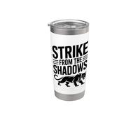 Strike from The Shadows Panther Stainless Steel Insulated Tumbler