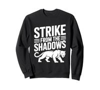 Strike From The Shadows Panther Sweatshirt