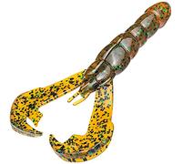 Strike King 192711-SSI Strike King Rage Tail Craw 7Pk Amber Green/Blk RGCRW-102 - multi, N/A