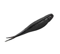 Strike King 3X Z-Too Soft Jerkbait, Leech, 4-Inches, 5-Pack, 3XZTOO4-630