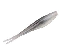 Strike King 3X Z-Too Soft Jerkbait, Soft Plastic Jerkbait Fishing Lure, Gray Glimmer Pearl Belly, 7-Inches, 4-Pack, 3XZTOO7-28A