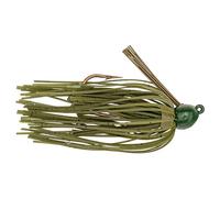 Strike King (BBJ18-17) Bitsy Bug Jig Fishing Lure, 17 - Watermelon Seed with Chartreuse Tail, 1/8 oz, Premium Silicone Skirts