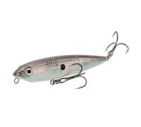 Strike King Bitsy Dawg Topwater Fishing Lure, Walking Bait, 3/16-Ounce, Size 6 Treble Hooks