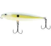 Strike King Bitsy Dawg Topwater Fishing Lure, Walking Bait, 3/16-Ounce, Size 6 Treble Hooks