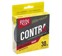Strike King Contra Braid Performance Fishing Line, 300-Yards, Zero Stretch, 30-Pound, Green