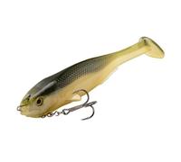 Strike King (FCS6-504) Final Copy Fishing Lure, Pre-Rigged Soft Plastic Swimbait, Free-Swinging Size 2 Treble Hook, Belly Magnetic Hook Keeper, 6-Inches, 1.5-Ounce, AYU