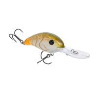 Strike King (HC5XD-351) Pro Model 5XD Fishing Lure, Deep Diving Crankbait, Unique Curved Bill, Free-Floating Rattle Chambers, 5/8-Ounce, Dives to 15-Feet, Size 3 Treble Hooks, Bone Craw