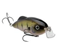 Strike King (HCHHJR-922) Hybrid Hunter Jr. Fishing Lure, Shallow Diving Crankbait, 90-Degree Bill, Reflective 3D Eyes, Rattle, Dives 2 to 4-Feet, 1/2-Ounce, Size 4 & 6 Treble Hooks, Ghost Gill