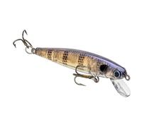 Strike King (HCJB-234) Bitsy Jerkbait Fishing Lure, Slow Sinking Minnow Profile Hard Bait, 1/8-Ounce, Size 10 Treble Hooks, Bluegill