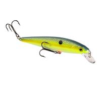 Strike King (HCKVDJ200-538) KVD Jerkbait 2-Hook Fishing Lure, 538 - Chartreuse Sexy Shad, 3/8 oz, Weight Transfer System