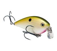 Strike King (HCKVDS1.5SH-517 KVD 1.5 Shallow Squarebill Fishing Lure, 517 - Tennessee Shad, 3/8 oz, Black Nickel Hooks