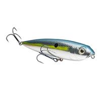 Strike King HCKVDSDJR-514 KVD Sexy Dawg Jr, Two hooks, 3-3/4", 3/8 oz, Chrome Sexy Shad