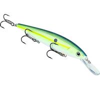 Strike King KVD Deep Jerkbait 300 3 Hook/Chartreuse Shad, 0.0565