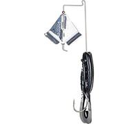 Strike King Lures, KVD Toad Buzz Lure, Freshwater, 3/8 oz, 5/0 Hook, Pearl, Package of 1