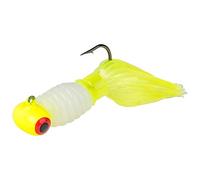 Strike King Lures Mr. Crappie Sausage 1/8 oz. Refrigerator White Jig Head (Pack 3)